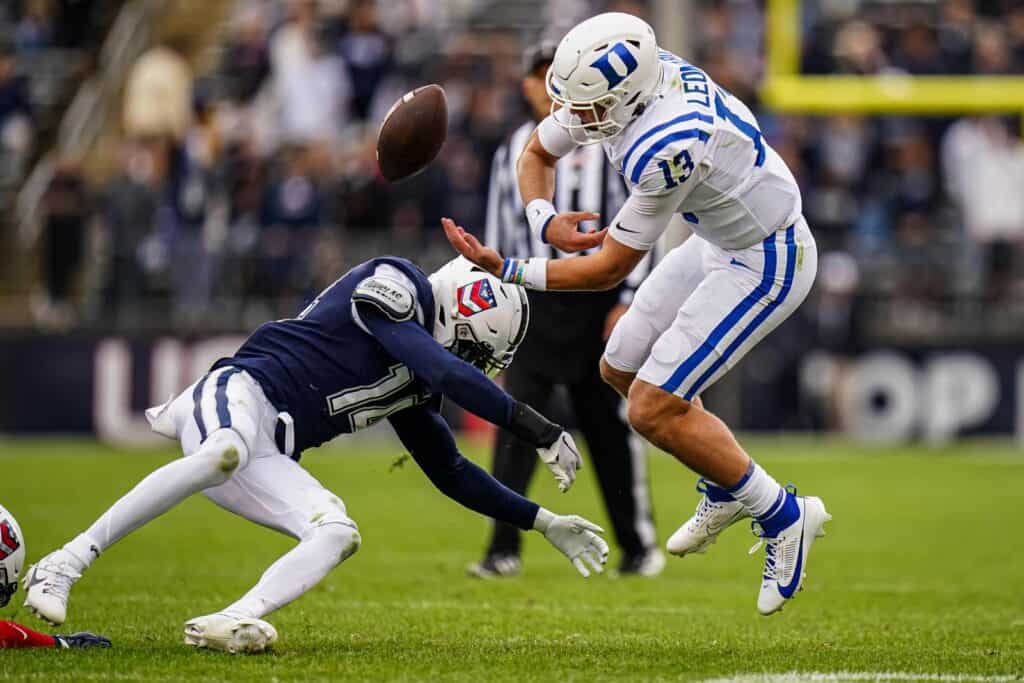 Duke and UConn schedule fourgame football series 2025